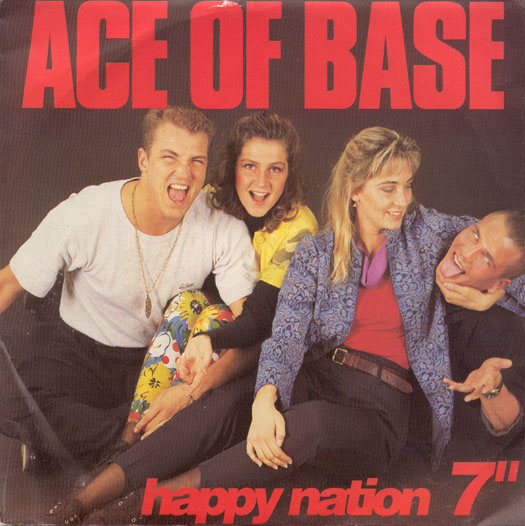 "HAPPY NATION" (vinyl cover) (1993)